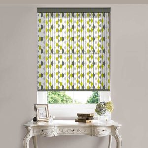 Curve Lime Roller Blind