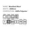 Woodland Black
