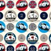 lugi face childrens blackout blinds pattern