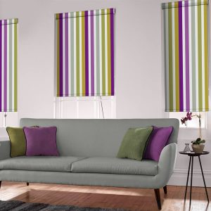 Vivaldi Damson Roller Blind