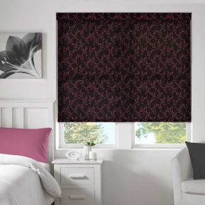 Petals Fuchsia Roller Blind