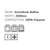 Schoolbook Redline