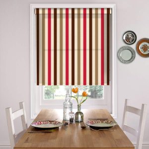 Karok Raspberry Roller Blind