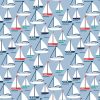 Boats childrens blackout Roller Blinds Pattern
