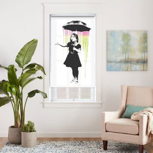 banksy roller blinds