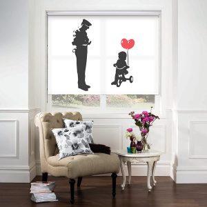 Picture roller blinds