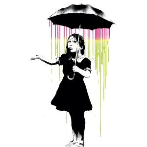 banksy roller blinds