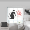 banksy roller blinds