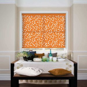 Rainsford Orange Roller Blind