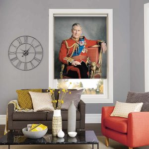 King Charles III Roller Blind