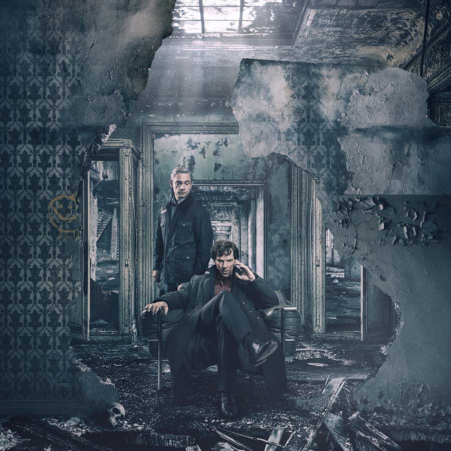 Benedict-Cumberbatch Sherlock Roller Blind