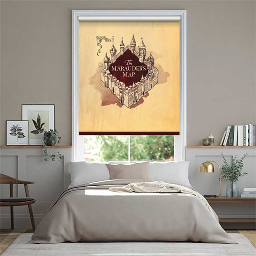 Harry Potter Marauder's Map Roller Blind