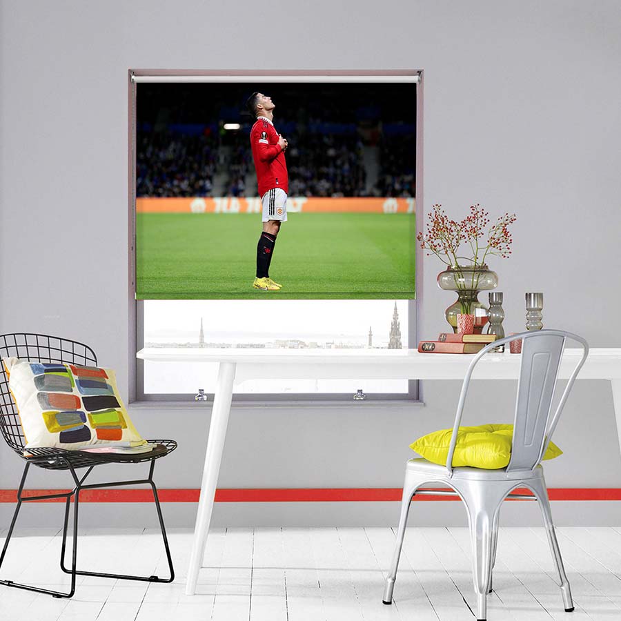 cristiano ronaldo sleep celebration Roller Blind