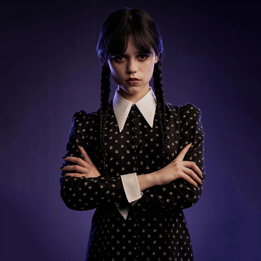 Wednesday Addams Roller Blinds