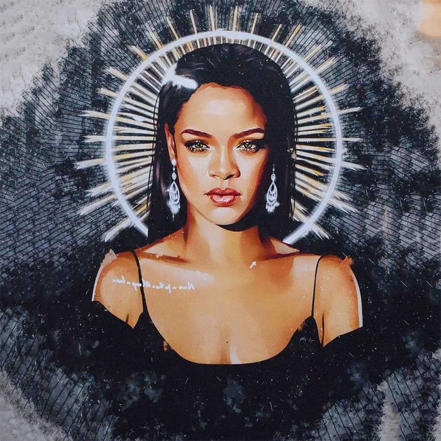 Rihanna Roller Blind
