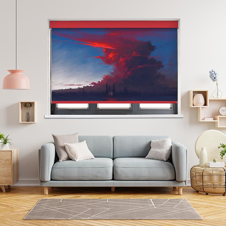 Under Red Sky Roller Blind
