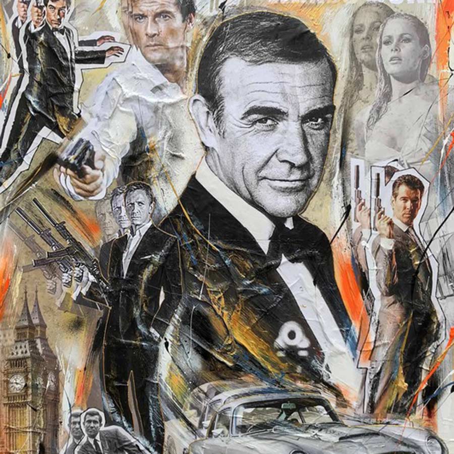James bond Roller Blind