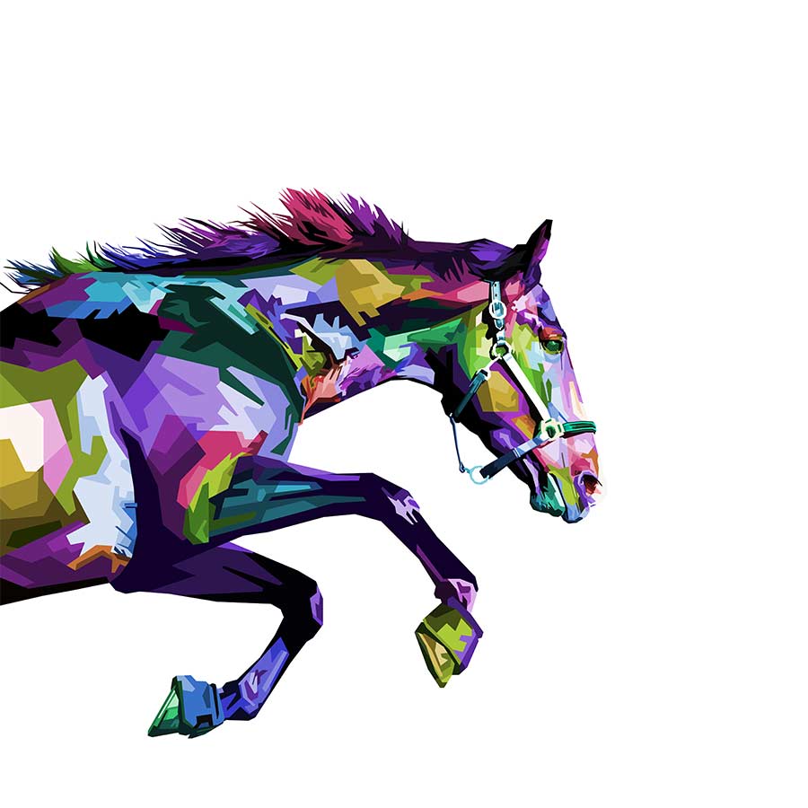 Stallion 3 Pop Art Icon