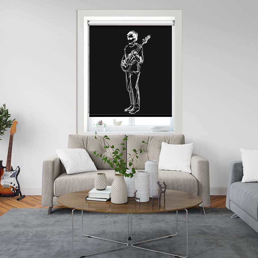 Guitarist Roller Blind
