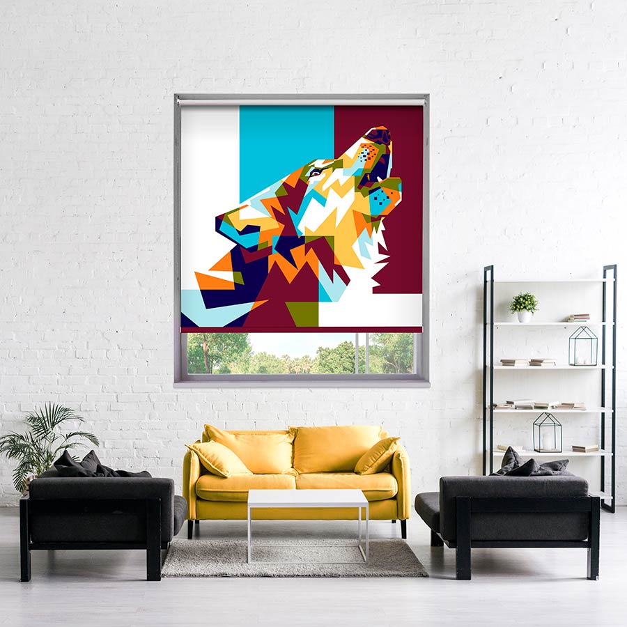 Wolf Pop Art
