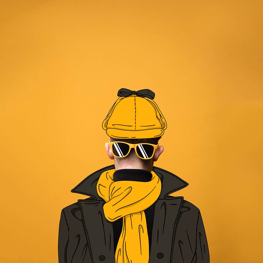 Man In Orange Icon